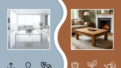 2026 Best Glass vs Wood Coffee Tables Pros and Cons Explained