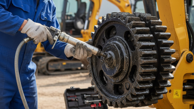 How to Properly Grease the Swing Gear of Mini Excavators?