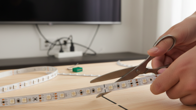 How to Cut Govee TV Backlight LED Strips Easily?