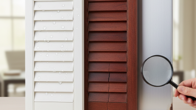 Top 10 Most Durable Materials for Window Shutters What to Choose
