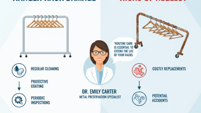 How to Prevent Hanger Racks from Rusting or Getting Damaged?