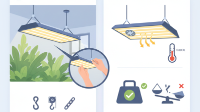 Top 10 Ways to Hang Bar Grow Lights Safely at Home