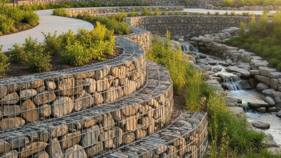 What is a gabion and how is it used in construction?