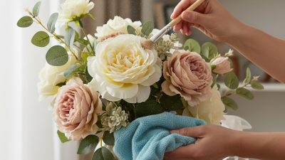 How to Effectively Clean Dust from Artificial Flower Arrangements?