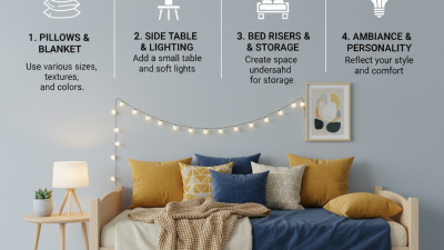 How to Style Your Dorm Bed as a Couch for Small Spaces?