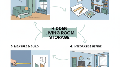 How to Install Hidden Storage in Your Living Room Easily?