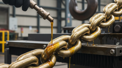 How to Properly Lubricate High Performance Lifting Chains?