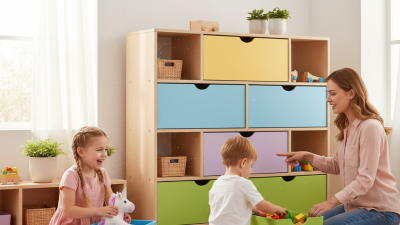 How to Teach Kids to Clean Up with Toy Storage Cabinets?