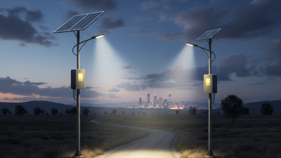 How does battery capacity influence solar street light performance?