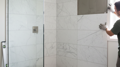 How to Install Marble Tiles on a Shower Wall Easily?