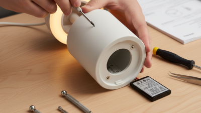 How to Replace Battery in Rechargeable Table Lamp Easily?