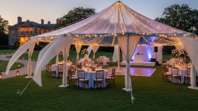 10 Best Outdoor Party Tents for Memorable Events?