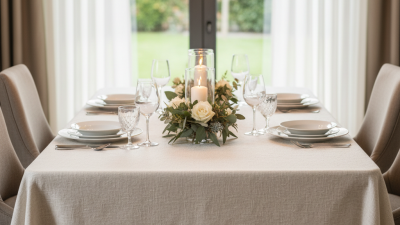 2026 Best Dining Room Tablecloth Options for Your Home?