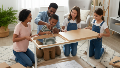 How to Assemble Double Student Desks at Home Easily?