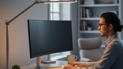 How to choose a glare free lamp for screen use?