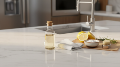 How to Remove Oil Stains from a Marble Kitchen Island?