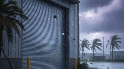 Why Is Wind Load Rating Important for External Industrial Doors?