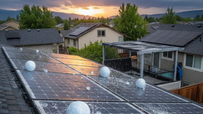 How to Safeguard Solar Panels from Hail Damage?