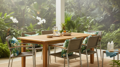 Top 10 Tips to Care for Outdoor Dining Furniture in Humid Weather?