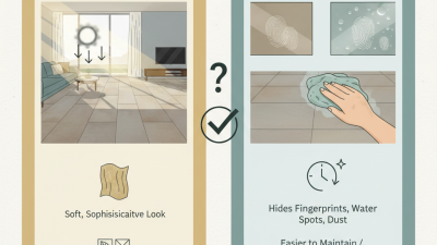 Why Choose Matte Finish Tiles for Your Next Project?