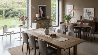 How to Choose the Perfect Dining Area Table for Your Home?