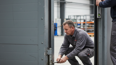 How to Fix a Sagging Heavy Steel Door Easily?