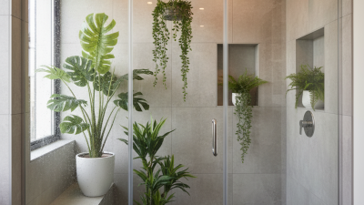 Can You Use Artificial Plants in a Real Shower Space?