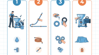 How to Clean a Mortar Spraying Machine After Use Effectively?