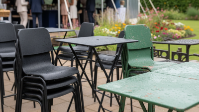 Why is Powder Coating Vital for Metal Event Furniture?