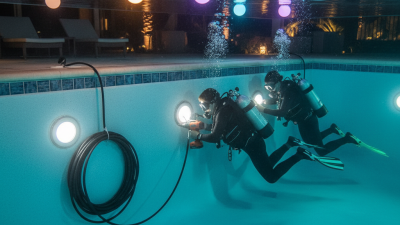 How to Install Underwater Lights in Your Existing Pool?