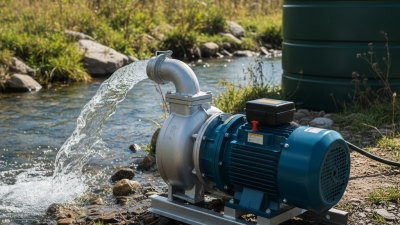 10 Best Reasons Why Self Priming Pumps Are Ideal for Water Transfer?