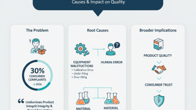 What Causes Filling Inconsistencies in 2026 Top Products?