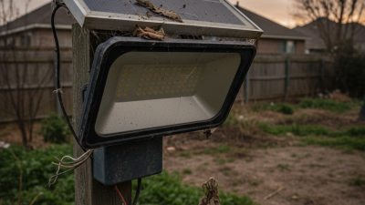 Top 10 Reasons Why Solar Flood Lights Stop Working