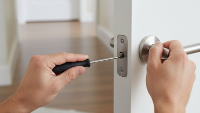 How to Fix a Loose Handle on an Interior Aluminum Door?