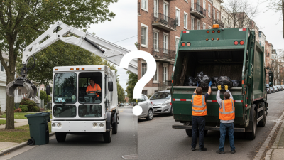 Why Should You Choose a Side Loader or Rear Loader Garbage Truck?