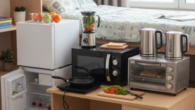 Top 5 Appliances for Easy Dorm Room Cooking Tips?