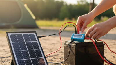 How to Connect a Solar Panel to a Battery Charger Easily?