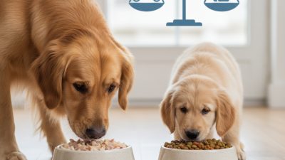 Why is the calcium to phosphorus ratio vital for dogs health?