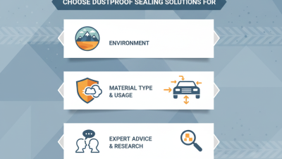 Top 5 Tips for Choosing Dustproof Sealing Solutions for Vehicles?