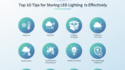Top 10 Tips for Storing LED Lighting Products Effectively?