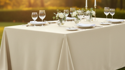 Top 10 Tablecloth Sizing Tips for Perfect Fitting Tables?