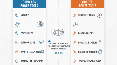 10 Best Differences Between Cordless and Corded Power Tools?