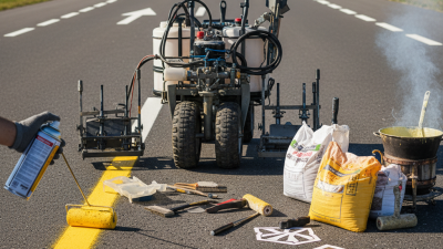 Top Road Marking Equipment You Need for Effective Signage?