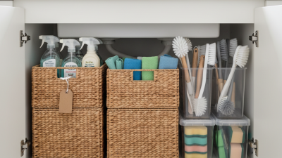 How to Keep Kitchen Cleaning Supplies Organized at Home?