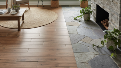 How to Effectively Combine Wood Look and Stone Tiles?