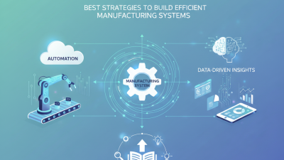2026 Best Strategies to Build Efficient Manufacturing Systems?