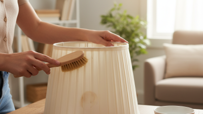 How to Clean a Fabric Lamp Shade Safely at Home?