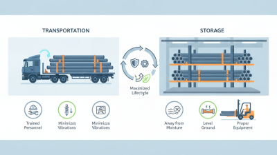 How to Safely Transport and Store Steel Pipes in 2026?