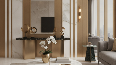 How to Choose Brass and Marble for Light Luxury Interiors?