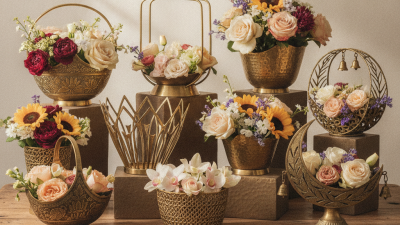 Top 10 Unique Brass Flower Basket Designs for Global Buyers?
